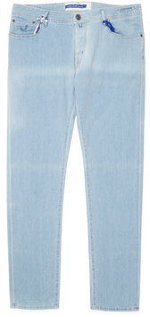 Jacob Cohen Bard Light Blue Stretch Denim