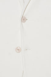 Lardini Knit Jacket Pure Cotton White