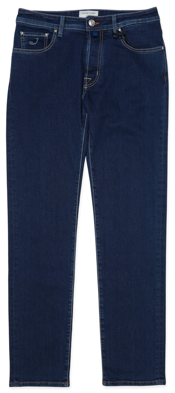 Jacob Cohen Bard Dark Blue Stretch Denim