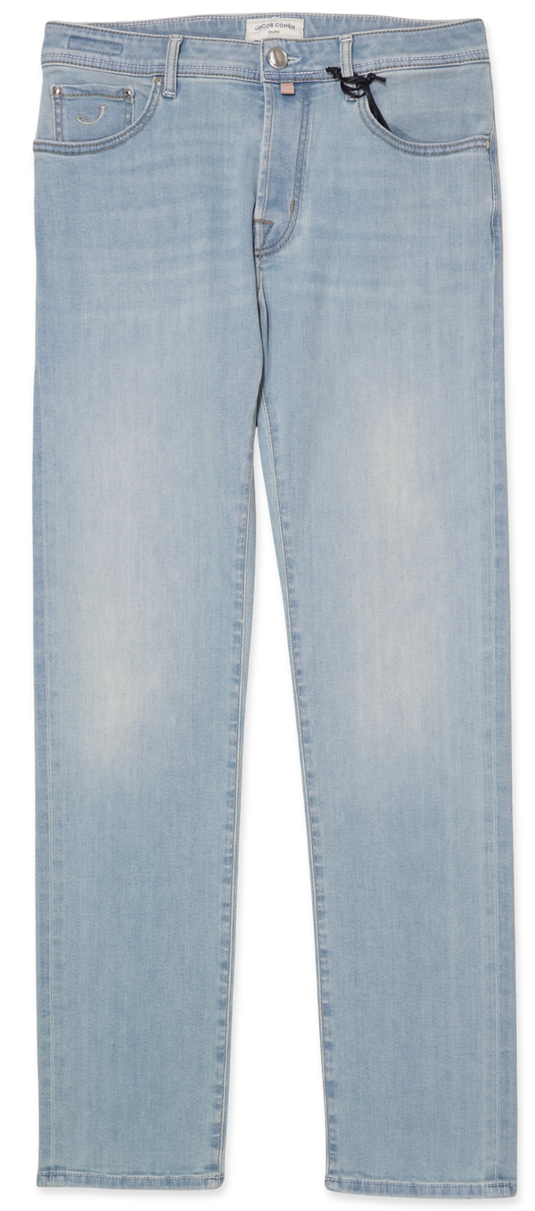 Jacob Cohen Bard Light Blue Stretch Denim