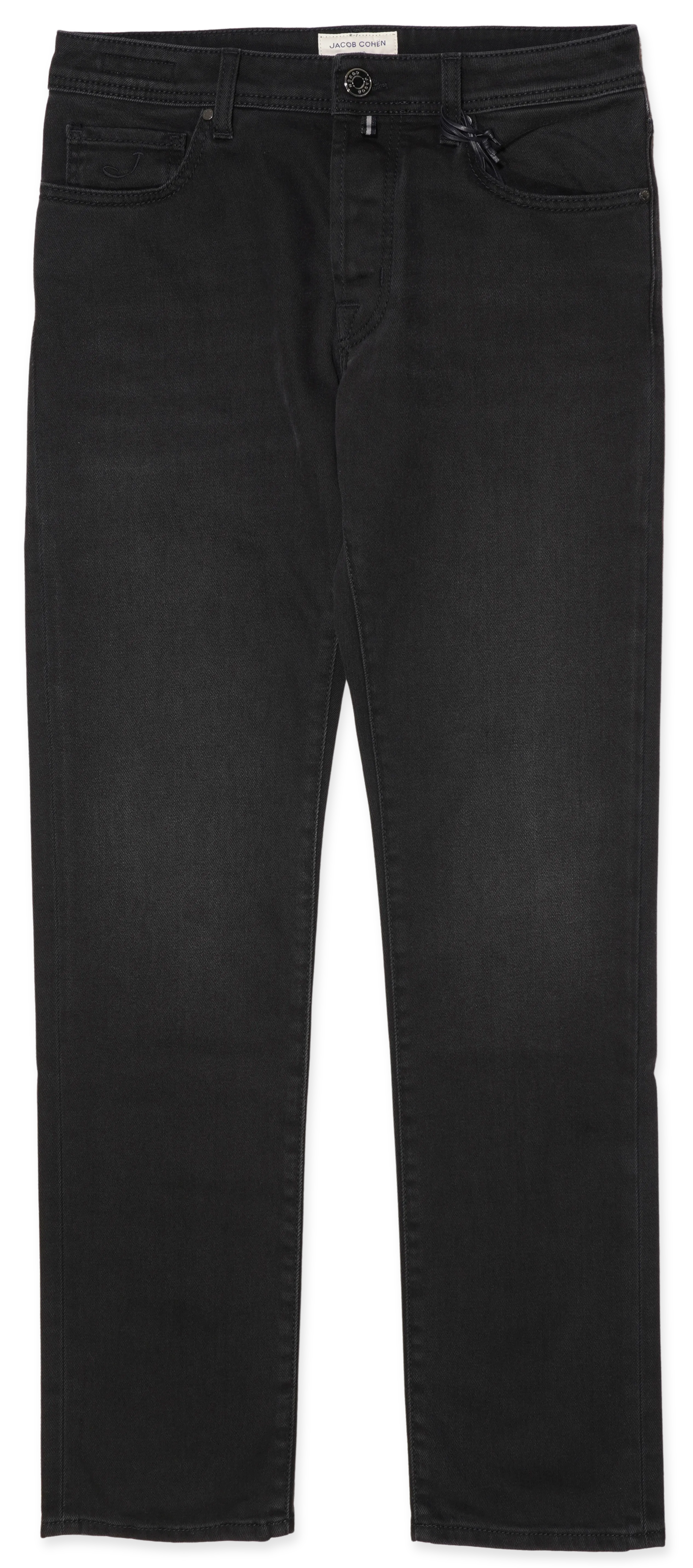 Jacob Cohen Bard Washed Black Stretch Denim
