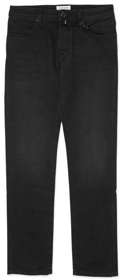 Jacob Cohen Bard Washed Black Stretch Denim