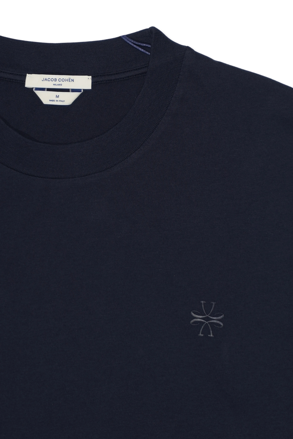 Jacob Cohen T-Shirt Washed Cotton Navy
