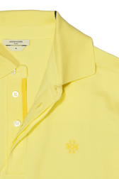 Jacob Cohen Yellow Cotton Polo Shirt