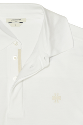 Jacob Cohen White Cotton Polo Shirt
