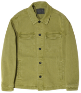 Dondup Jacket Washed Cotton Green