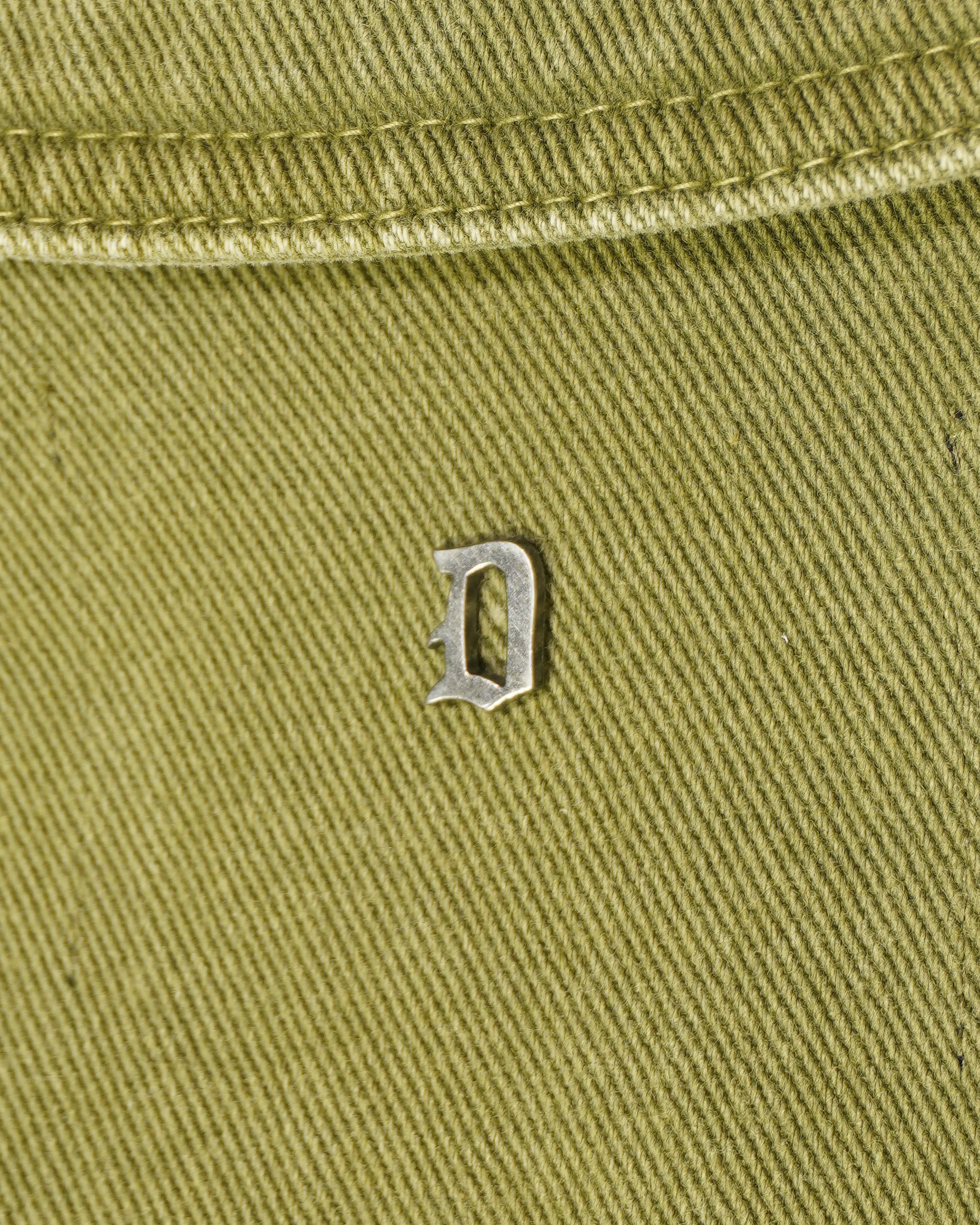 Dondup Jacket Washed Cotton Green