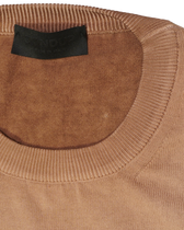 Dondup Garment Dyed Cotton Pullover Terracotta