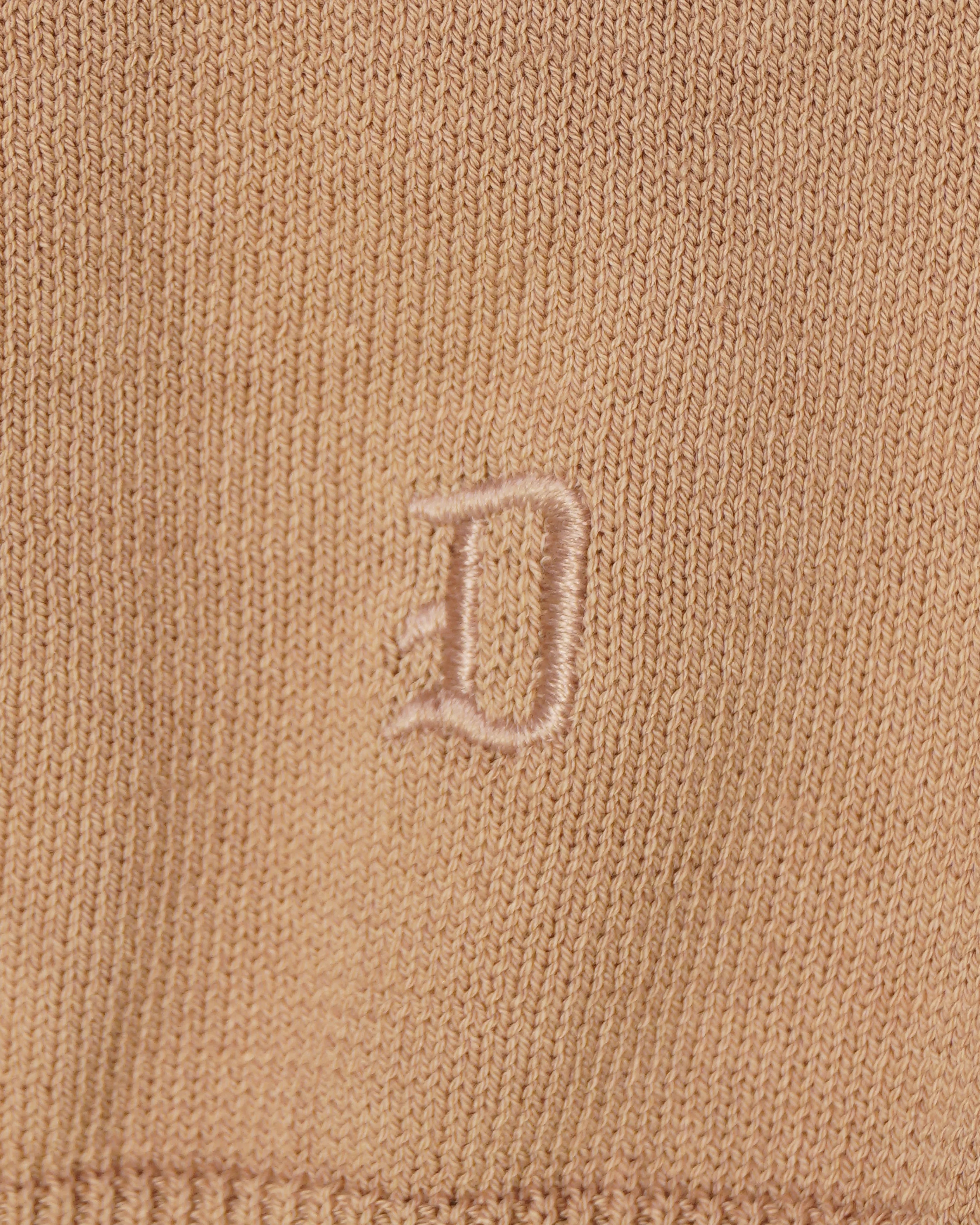 Dondup Garment Dyed Cotton Pullover Terracotta