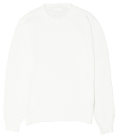 Dondup Pure Cotton Knitted Pullover White