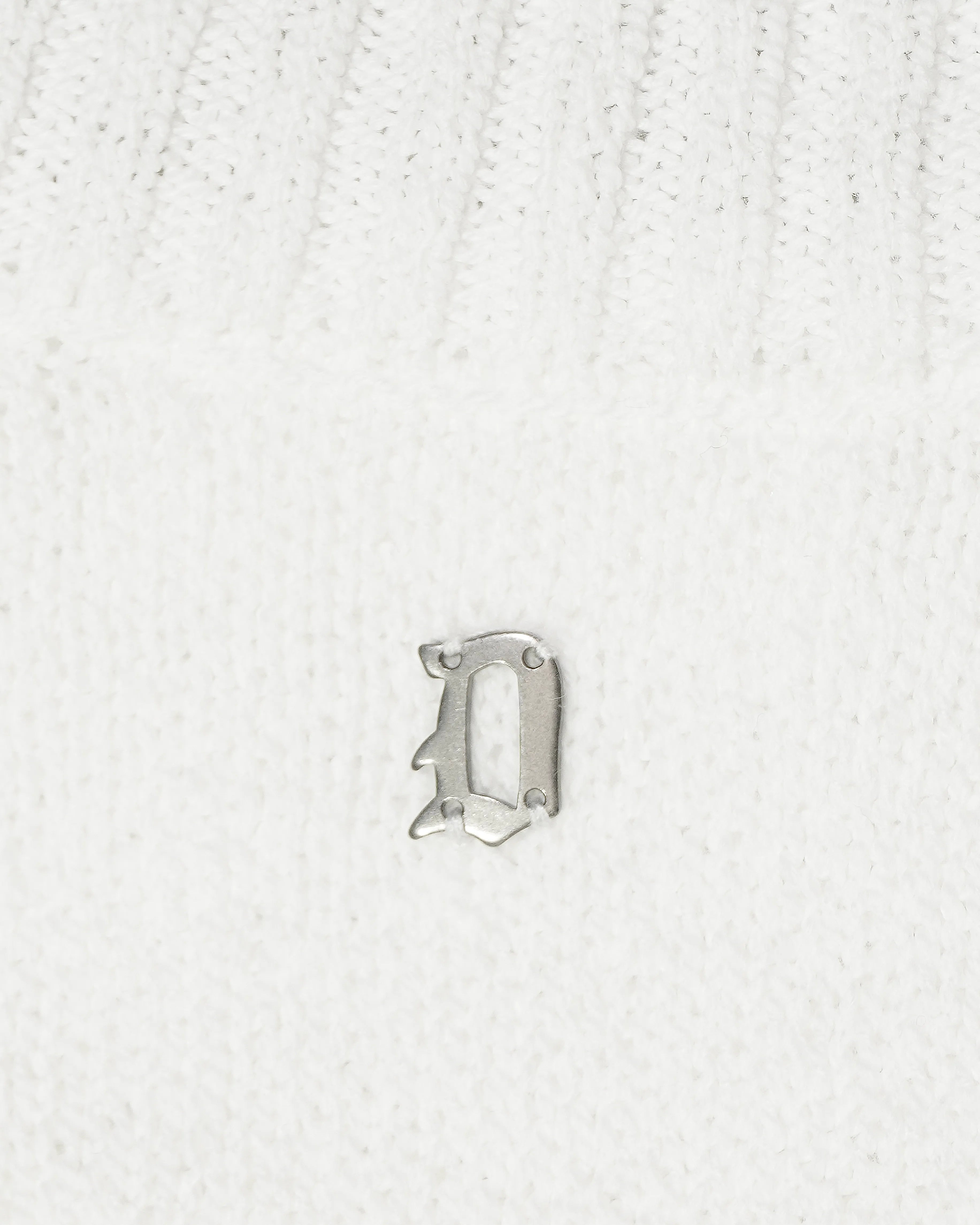 Dondup Pure Cotton Knitted Pullover White