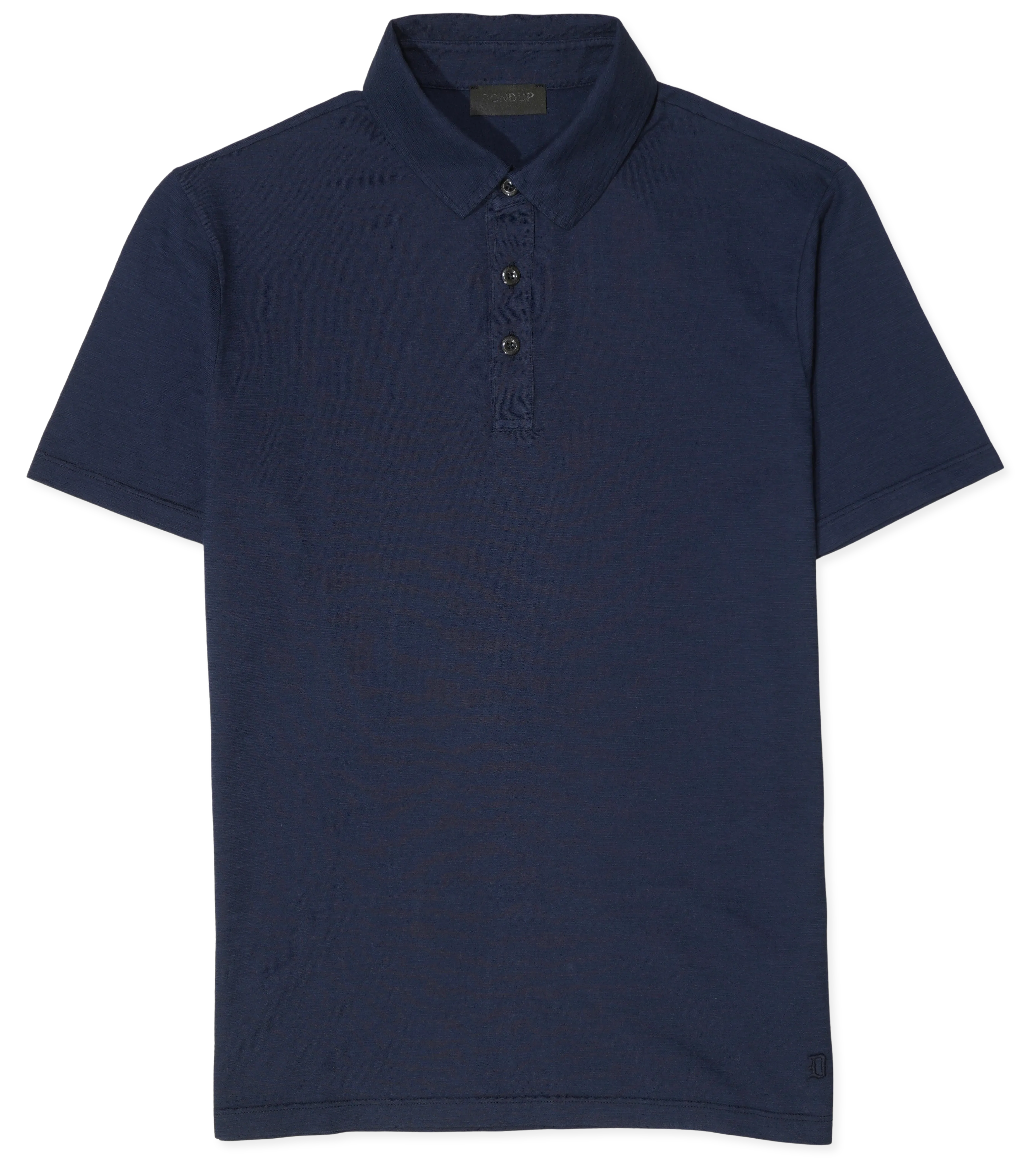 Dondup Washed Jersey Polo Shirt Navy