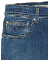 Jacob Cohen Bard Medium Blue Stretch Denim