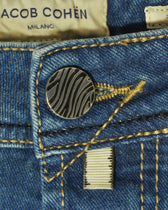 Jacob Cohen Bard Medium Blue Stretch Denim