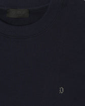 Dondup Pure Cotton Loopback Sweatshirt Navy