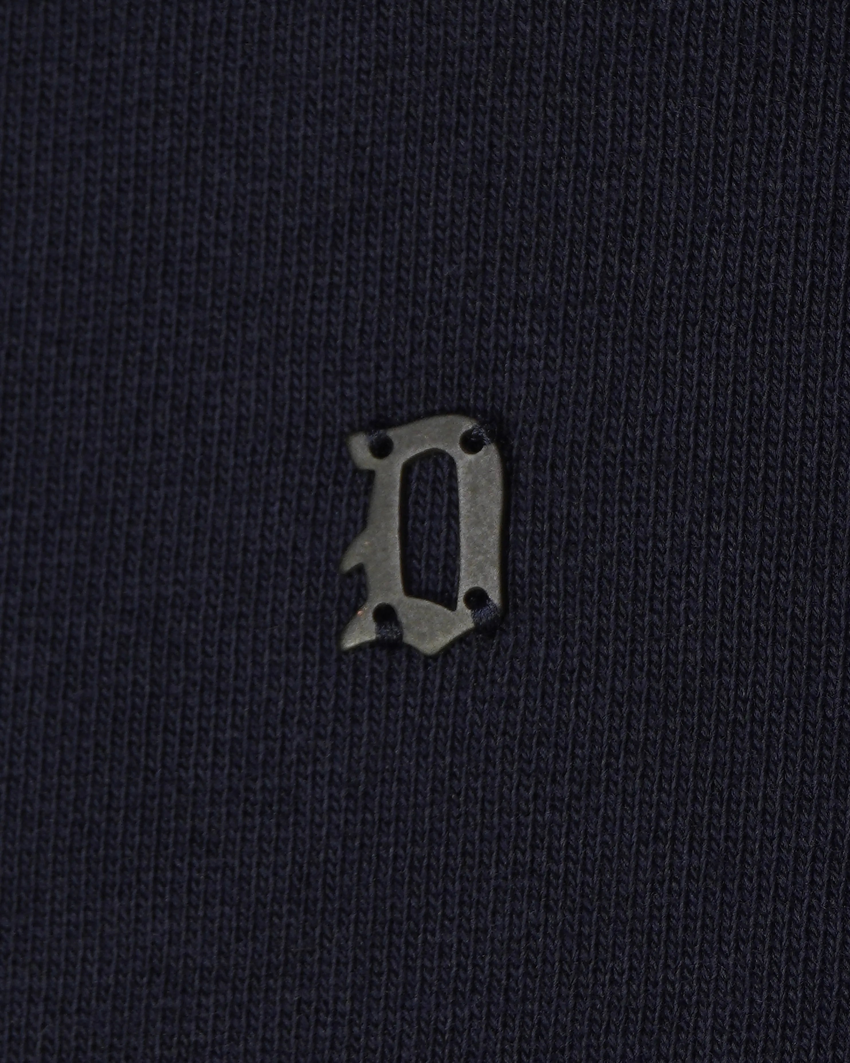 Dondup Pure Cotton Loopback Sweatshirt Navy
