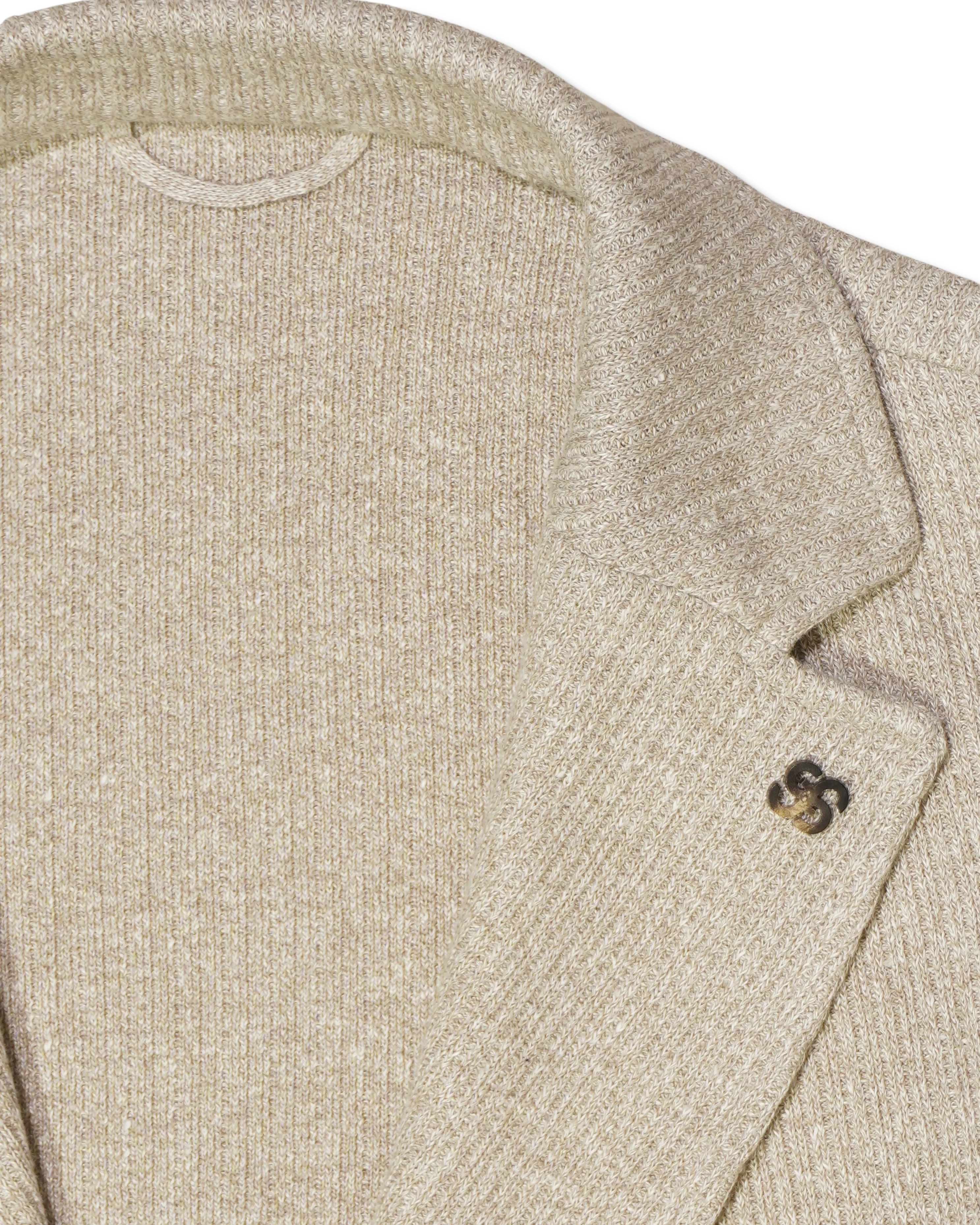 Gran Sasso Knitted Jacket Linen Cotton Linen