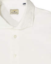 Sonrisa Polo Shirt Washed Cotton White