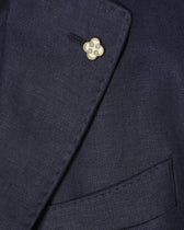 Studio 73 Pure Linen Jacket Ryhs Navy