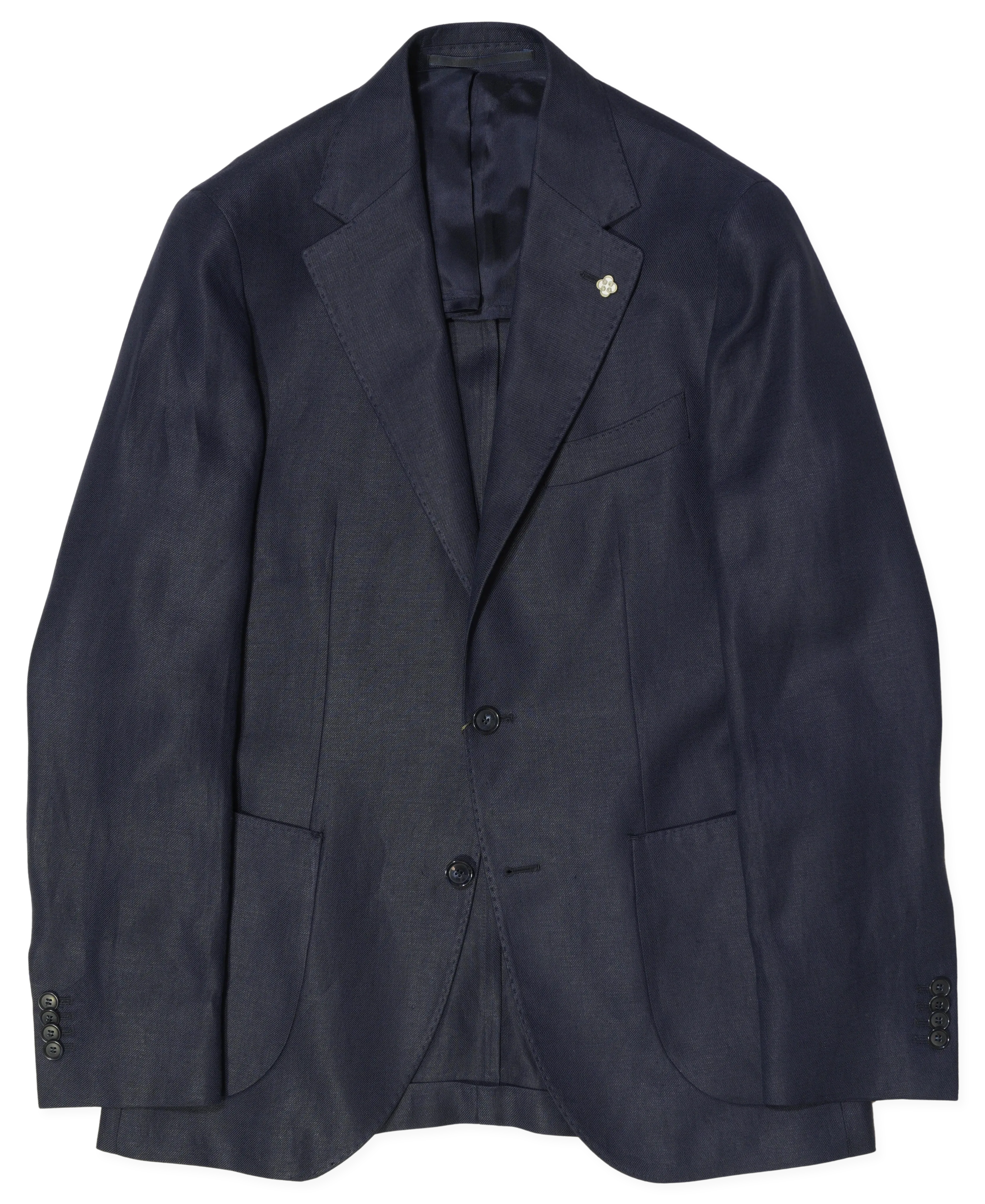 Studio 73 Pure Linen Jacket Ryhs Navy