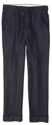 Studio 73 Linen Trousers Ryhs Navy