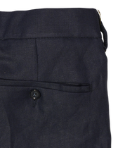 Studio 73 Linen Trousers Ryhs Navy