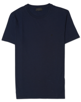 Dondup T-Shirt Washed Cotton Navy