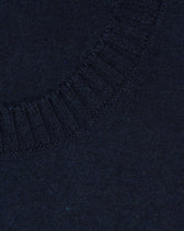 Gran Sasso Pullover Cotton Cashmere Navy
