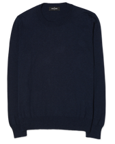 Gran Sasso Pullover Cotton Cashmere Navy