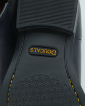 Doucals Calfskin Chelsea Boots Dark Grey