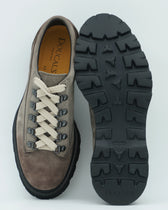 Doucals Derby Lace-up Suede Light Grey