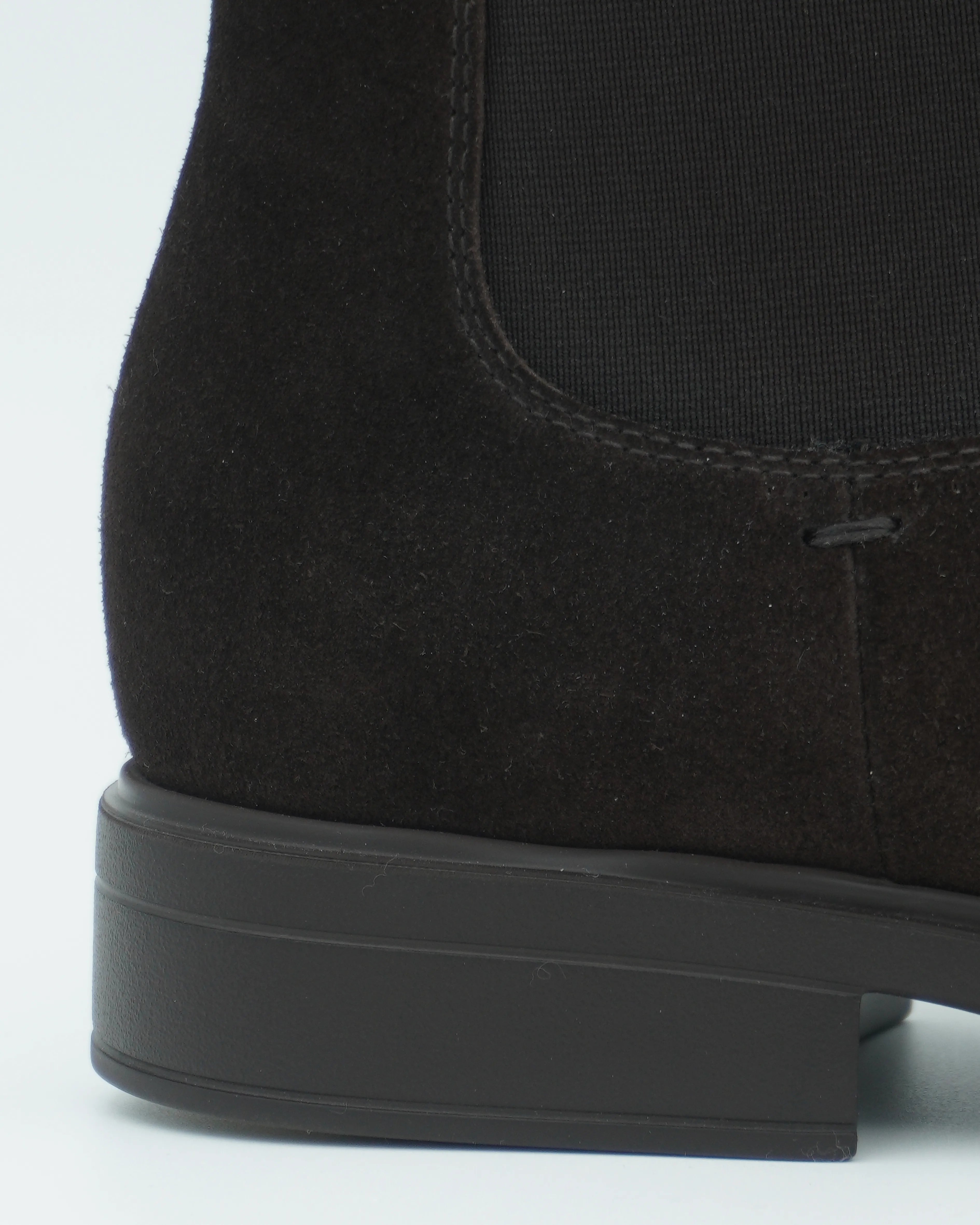 Doucals Chelsea Boots Suede Dark Brown