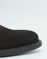 Doucals Chelsea Boots Suede Dark Brown