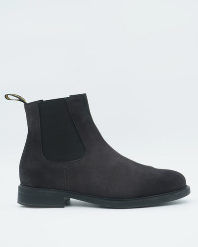 Doucals Chelsea Boots Suede Dark Grey