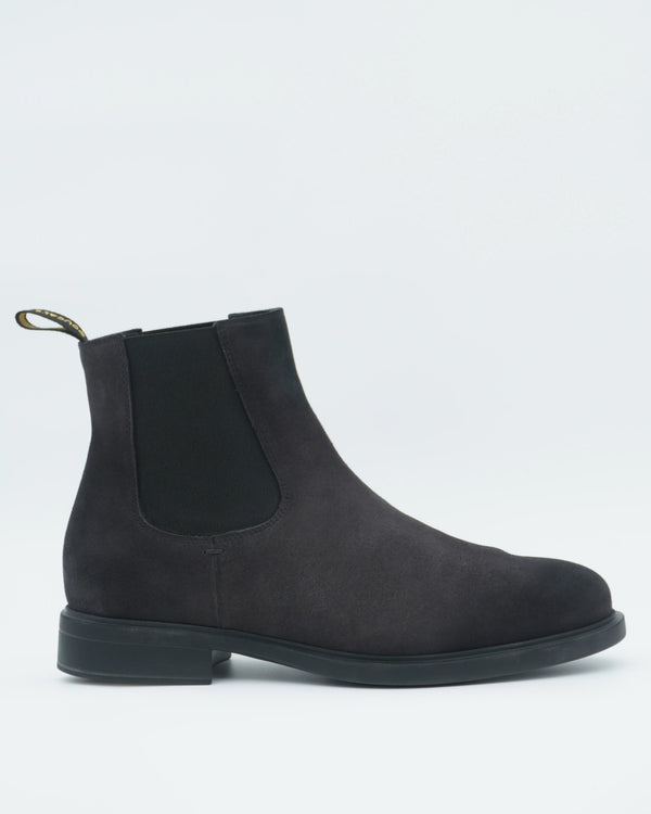 Doucals Chelsea Boots Suede Dark Grey