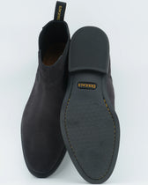 Doucals Chelsea Boots Suede Dark Grey
