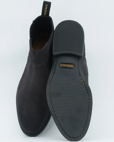Doucals Chelsea Boots Suede Dark Grey