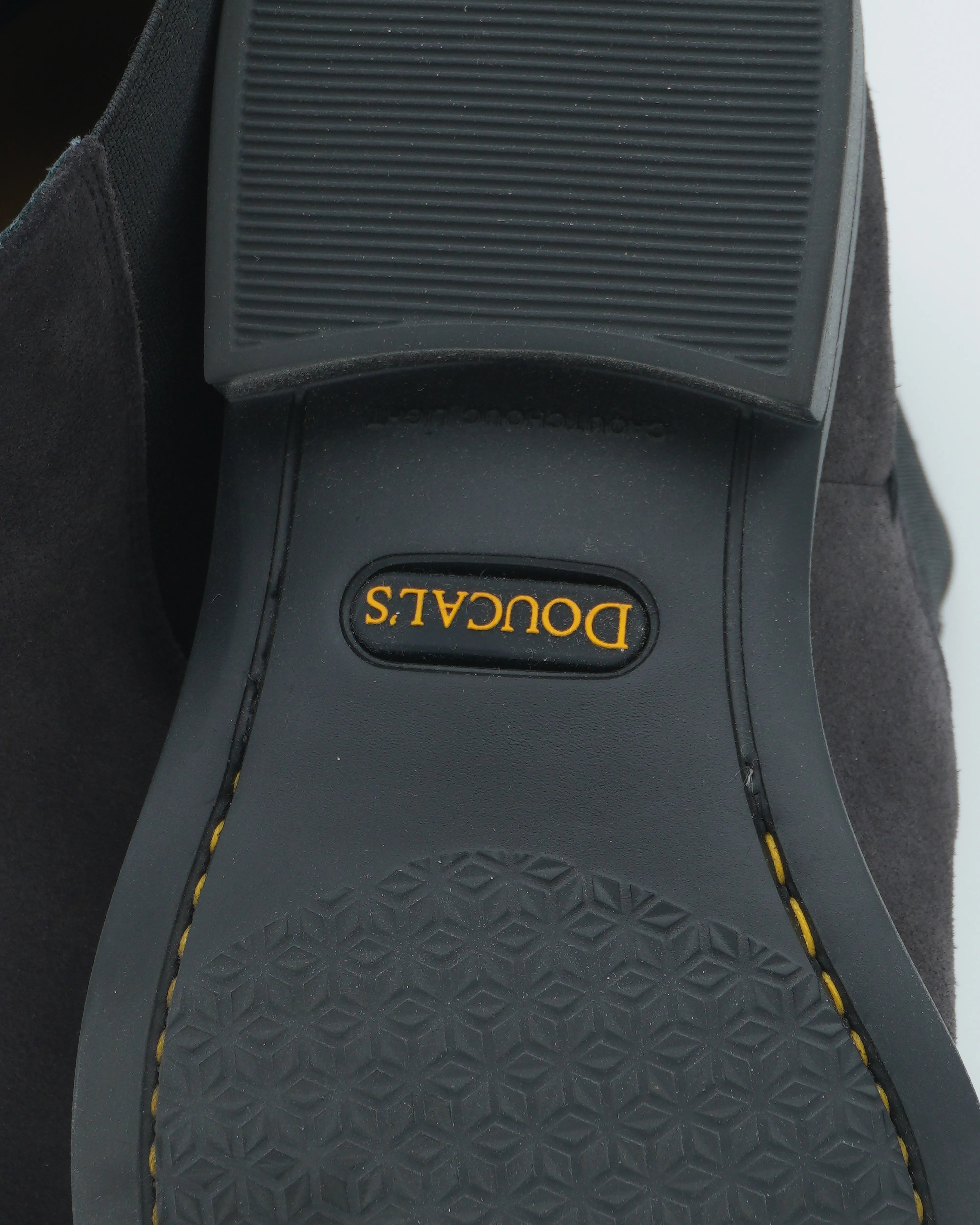 Doucals Chelsea Boots Suede Dark Grey