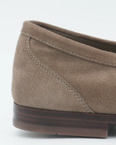 Fabiano Ricci Unlined Suede Loafer Taupe