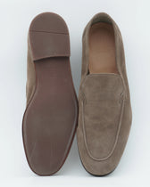 Fabiano Ricci Unlined Suede Loafer Taupe