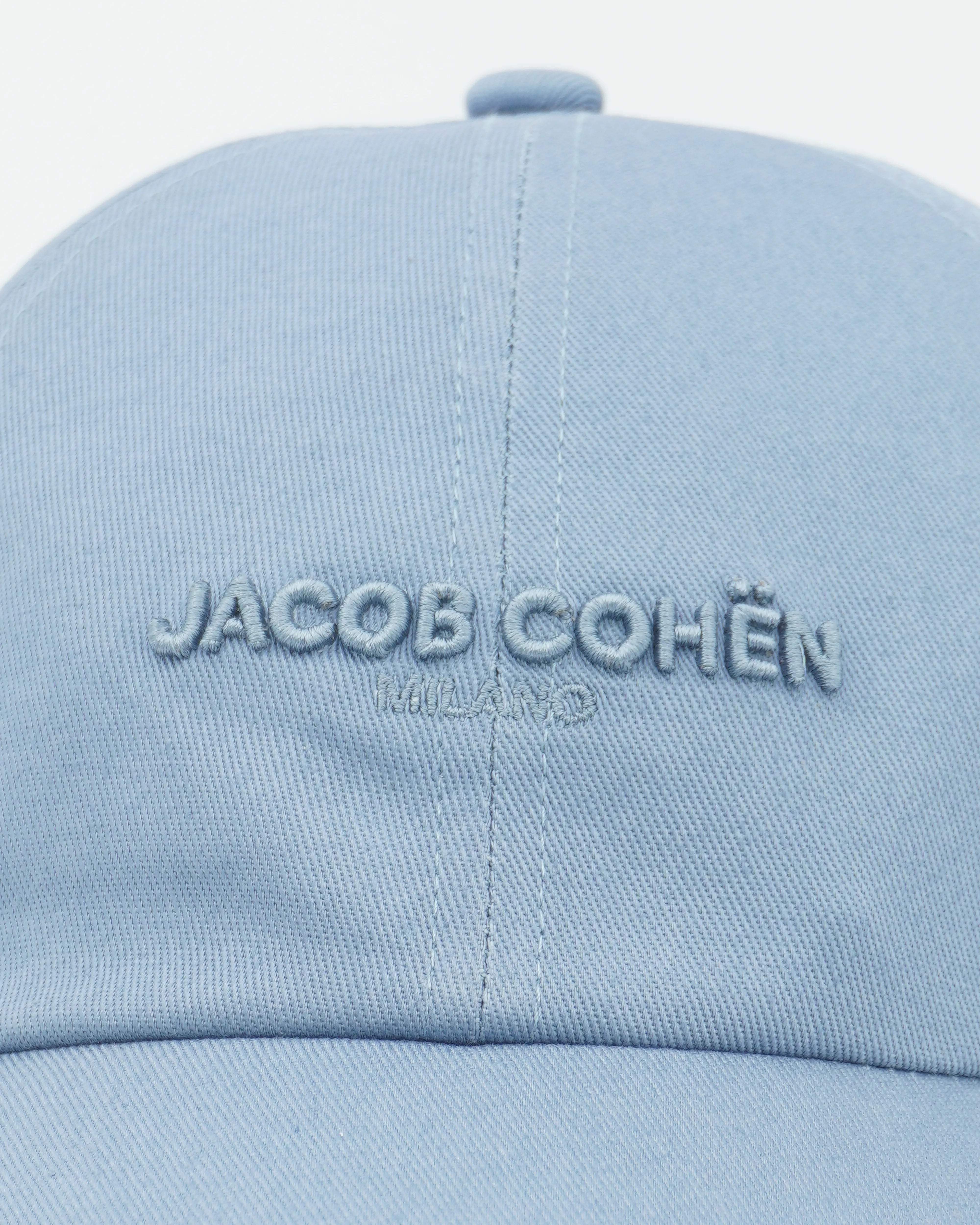 Jacob Cohen Pure Cotton Cap Light Blue