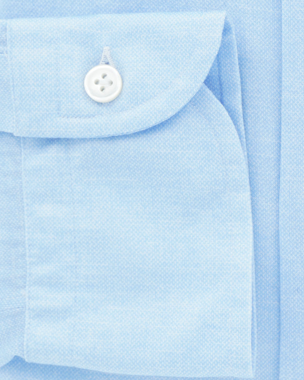 Sonrisa Shirt Fior di Cotone Jersey Light Blue