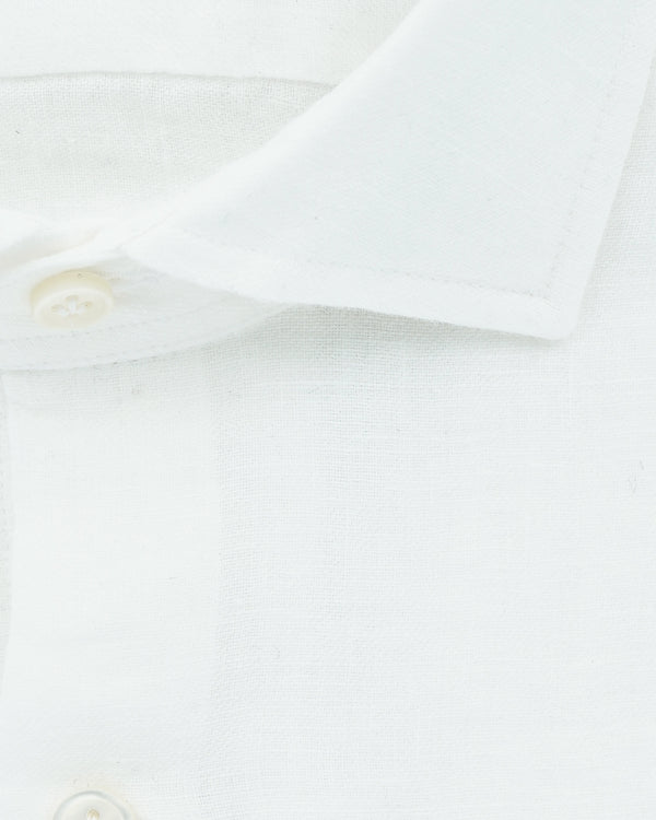 Sonrisa Shirt Pure Linen White