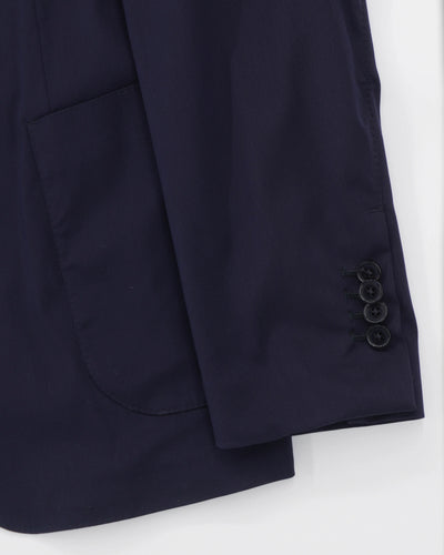 Lardini Jacket Easy Wear Stretch Navy