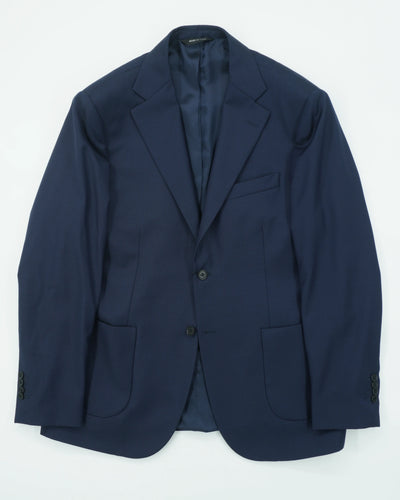 Cadini Jacket Pure Wool Navy