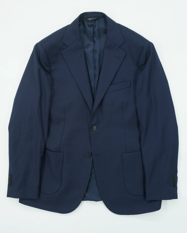 Cadini Jacket Pure Wool Navy