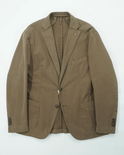 Jerry Key Jacket Cotton Stretch Beige