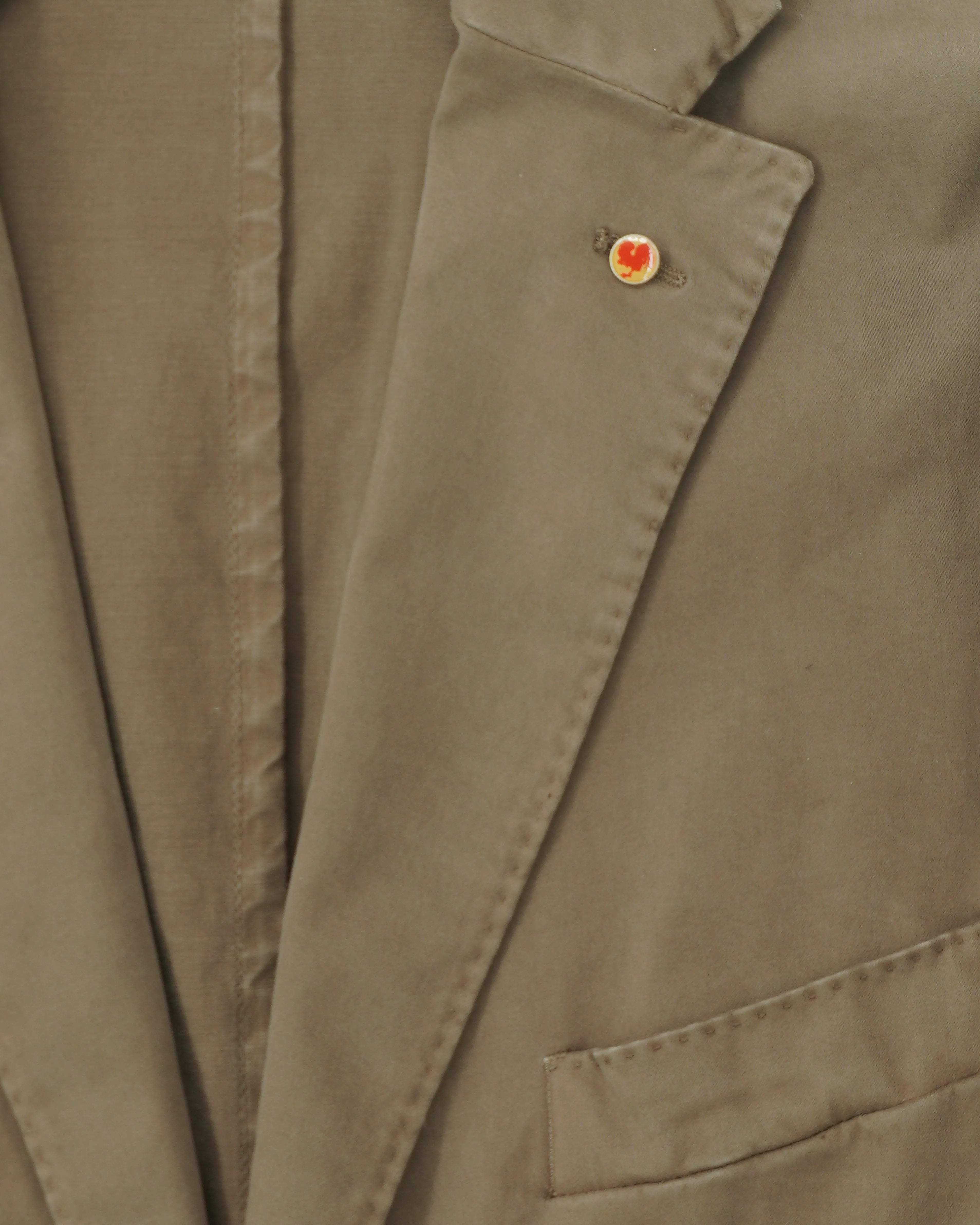 Jerry Key Jacket Cotton Stretch Beige