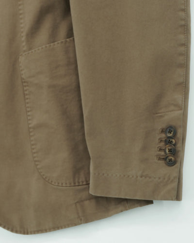 Jerry Key Jacket Cotton Stretch Beige