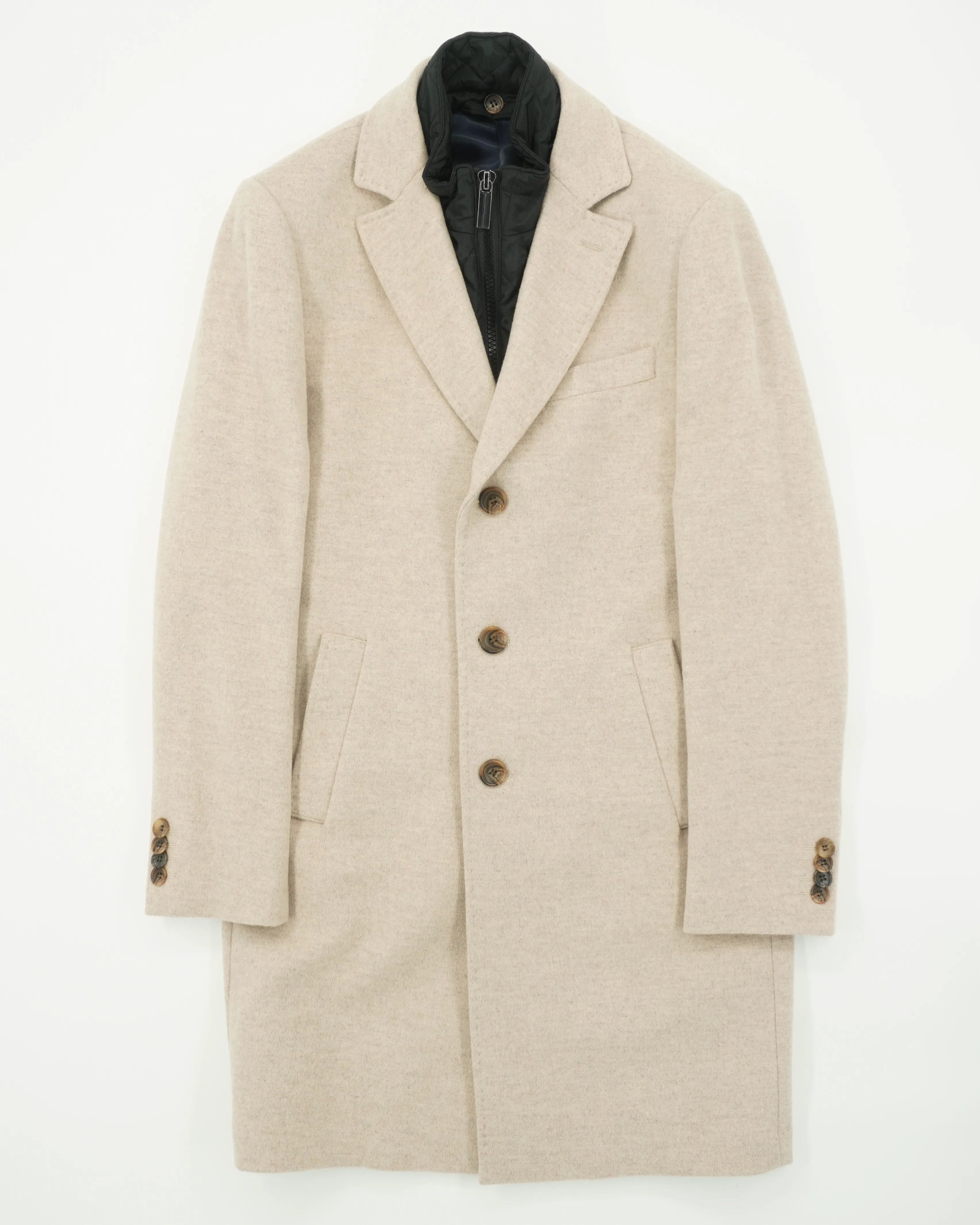 Sand Copenhagen Coat Wool Cashmere Light Beige